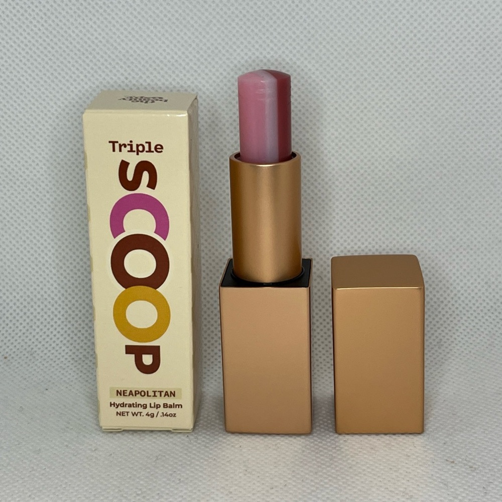 The Beauty Spy Triple Scoop Neapolitan Hydrating Lip Balm